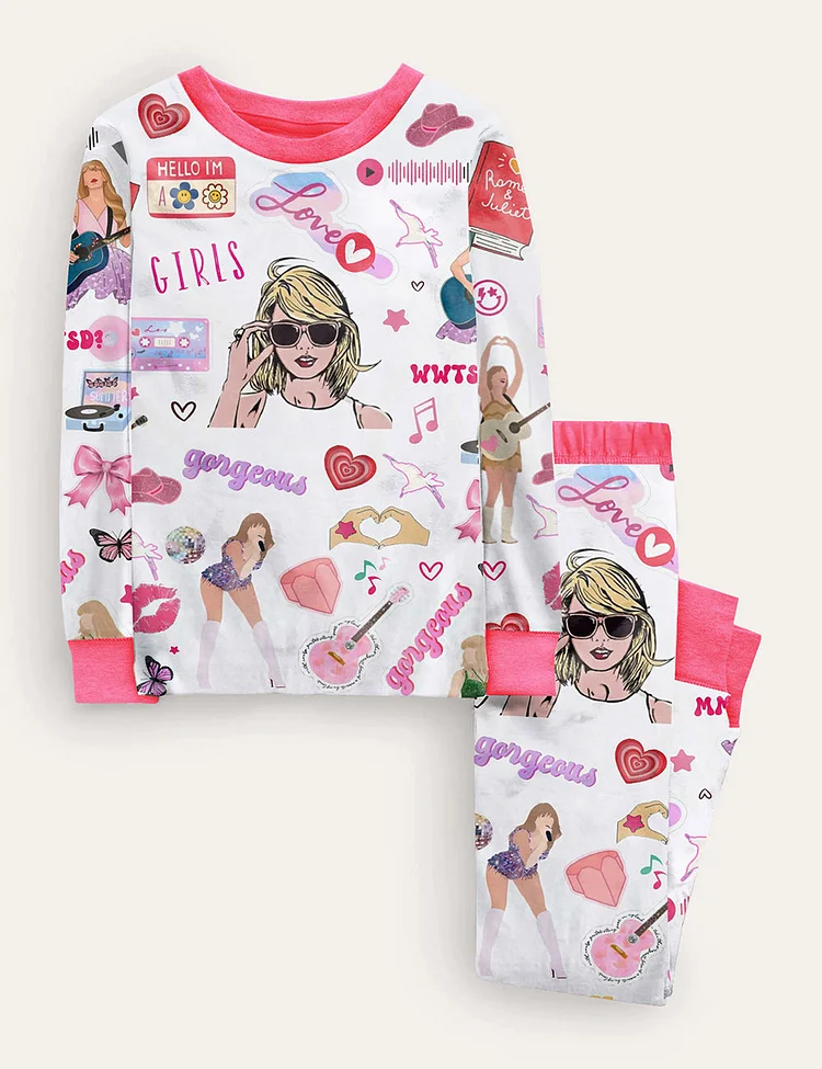 Kid's TS Eras Tour Pajama Set