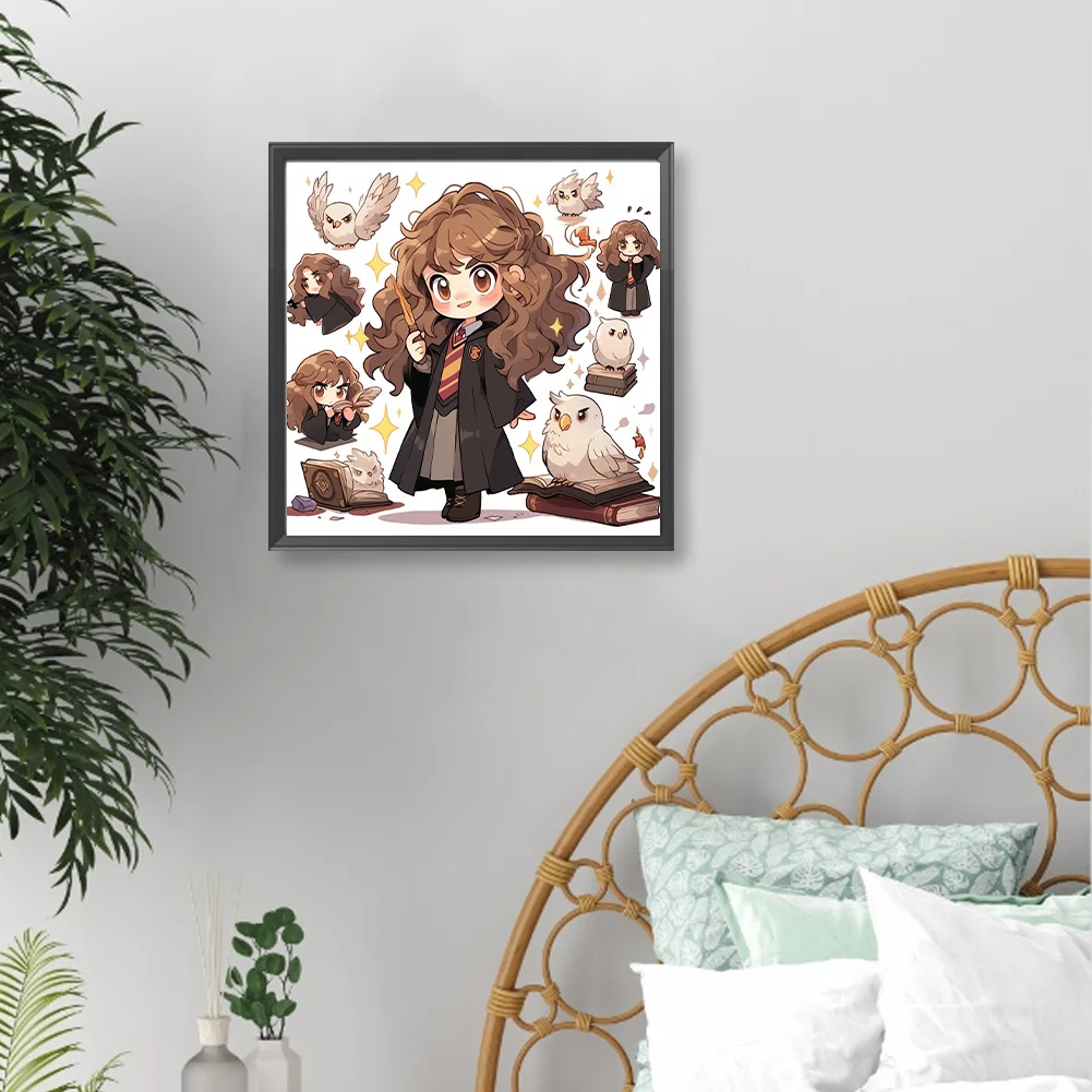 Diamond Painting - Full Round Drill - Harry Potter Hermionet(Canvas|50*40cm)