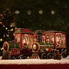 Christmas Gift Christmas Eve Music Box Train Music Box Crystal Ball Ornaments