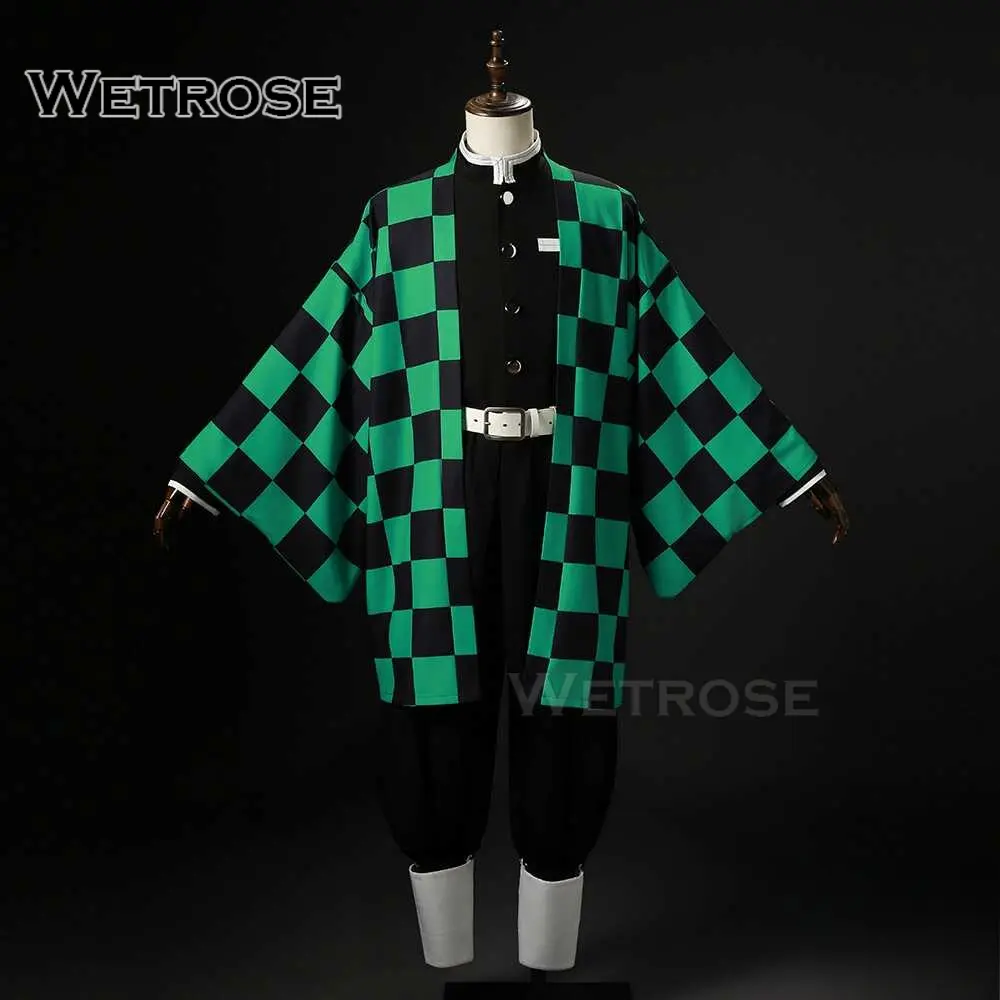 [Wetrose] In Stock SR Kamado Tanjiro Kimetsu no Yaiba Cosplay Costume
