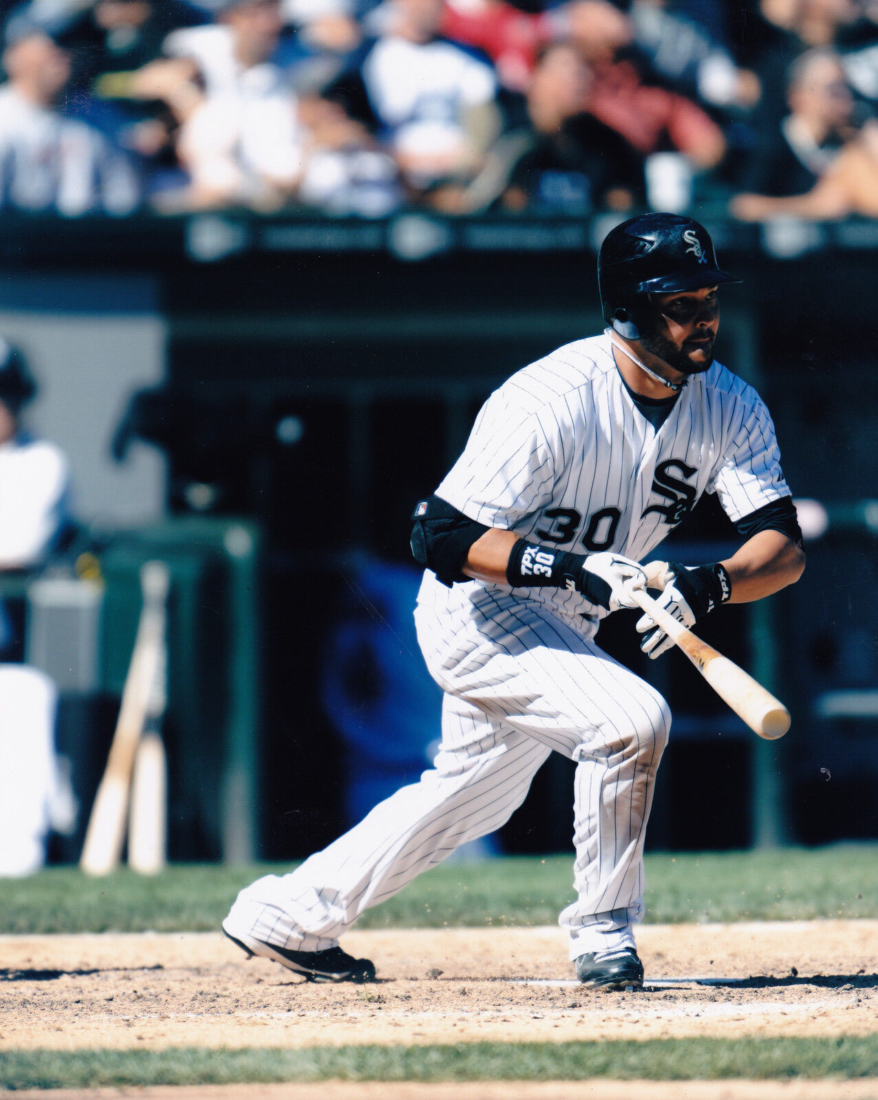 NICK SWISHER CHICAGO WHITE SOX COLOR ACTION 8x10