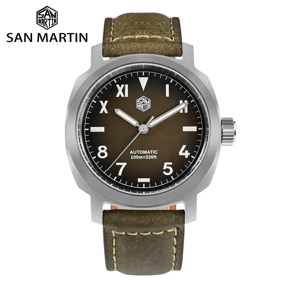 ★UK-Pre-Owned★San Martin 40mm Automatic Men Watch SN065 San Martin Watch san martin watchSan Martin Watch