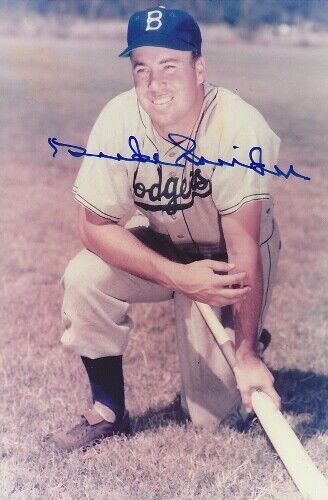 Duke Snider Signed Autographed Brooklyn Dodgers Small 4x6 inch Photo Poster painting - Deceased