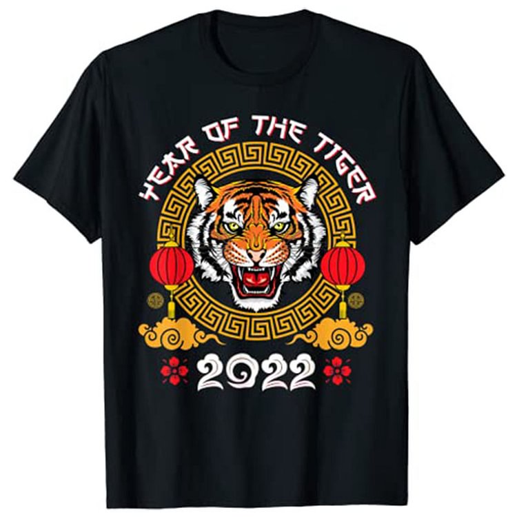 Happy Chinese New Year 2022 YearOf The Tiger Horoscope T-ShirtFor Women Men