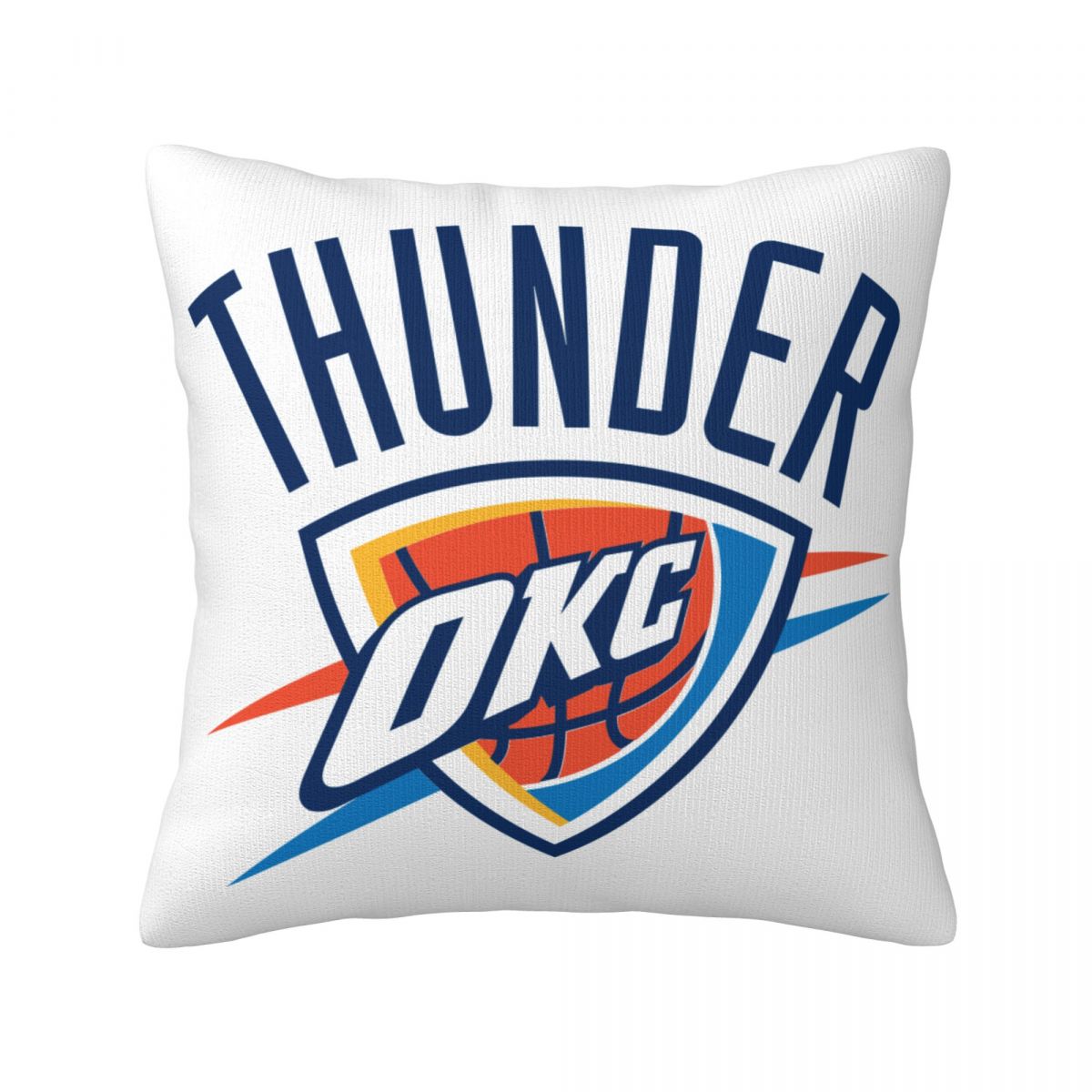 Oklahoma City Thunder Logo Pillow Covers 18x18 Inch