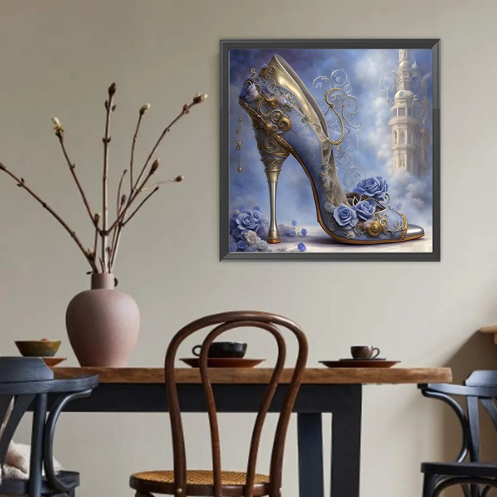 Full Round Diamond Painting 40*40cm - High Heel