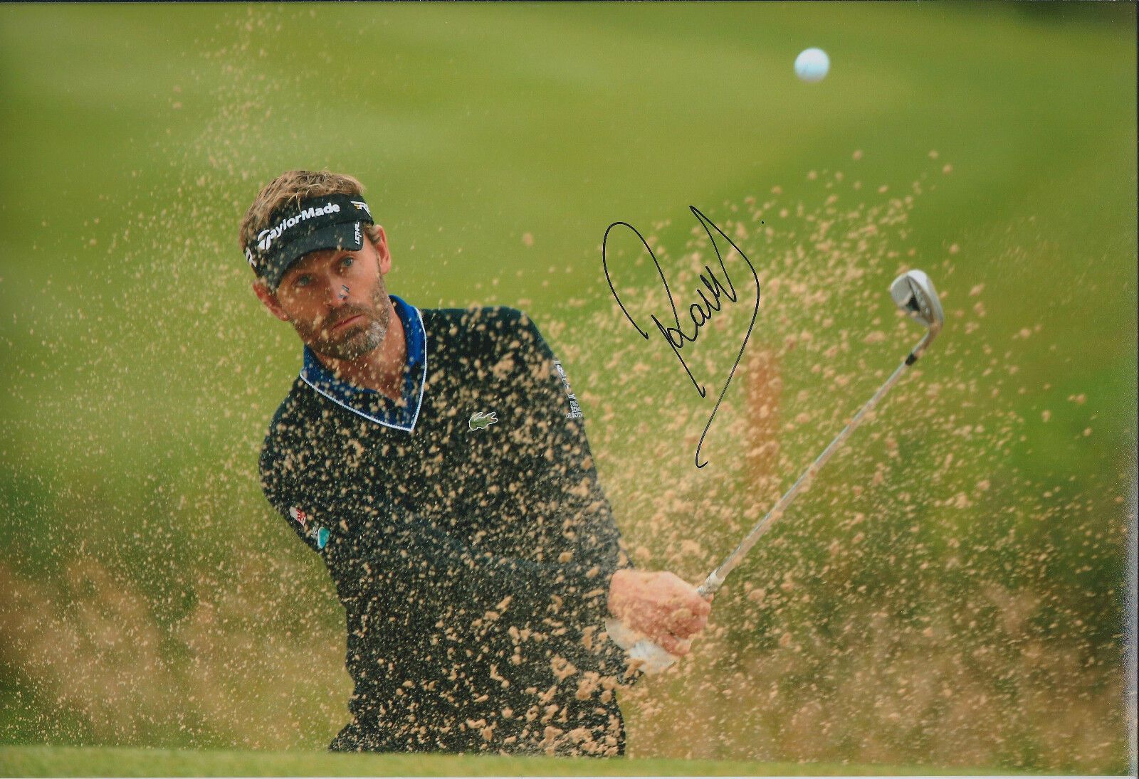 Raphael JACQUELIN SIGNED Autograph GOLF Photo Poster painting AFTAL COA European Tour Winner