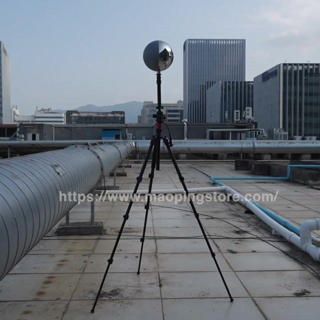 20cm Half Chrome & Half Grey VFX Ball BR20D