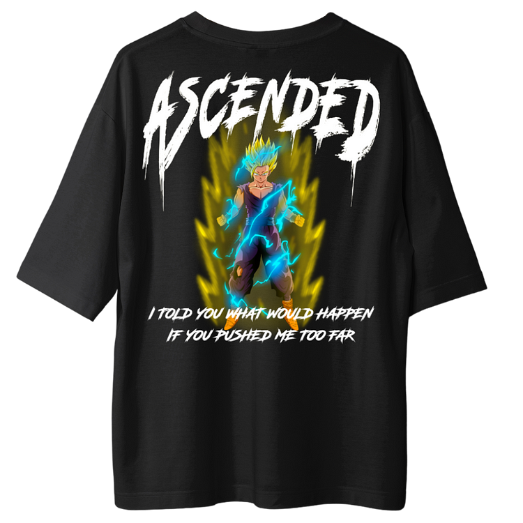 Gohan Ascended X Gym V4 Oversize Shirt - Backprint