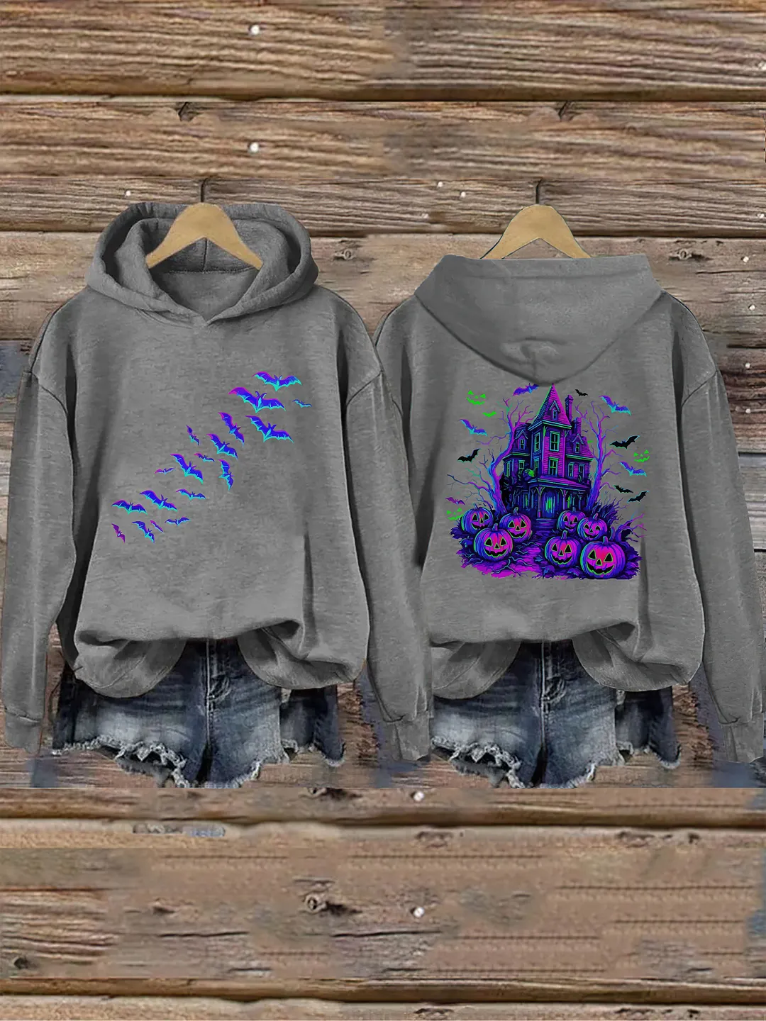 Halloween Bats Hoodie