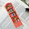 Bookcase DIY 14CT 2 Strand Stamped Cross Stitch Bookmark Set 30x50cm