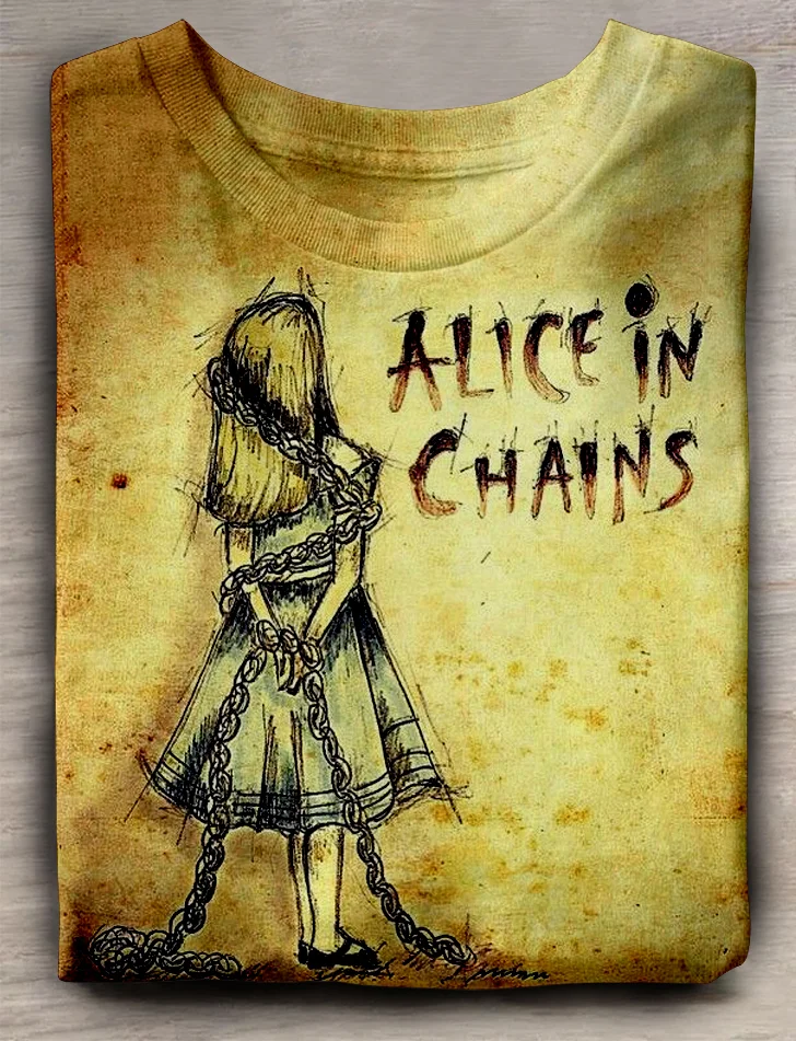 Eagerlys Alice in Chins T-shirt Eagerlys
