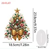 DIY Christmas Tree Diamond Painting Ornaments (Double-Sided)