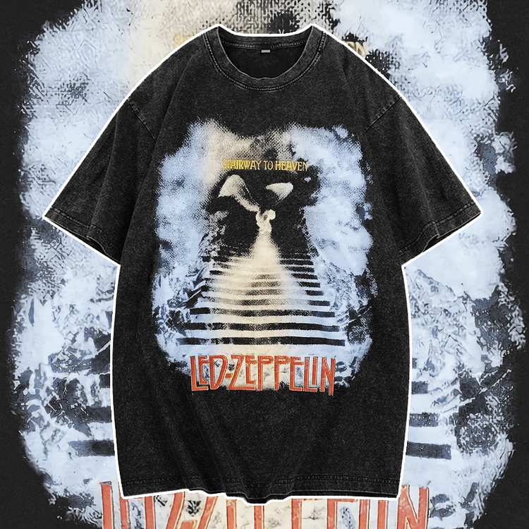 Davidhawaii100% Cotton Casual Street Retro Fashion T-shirt- 100% Cotton
