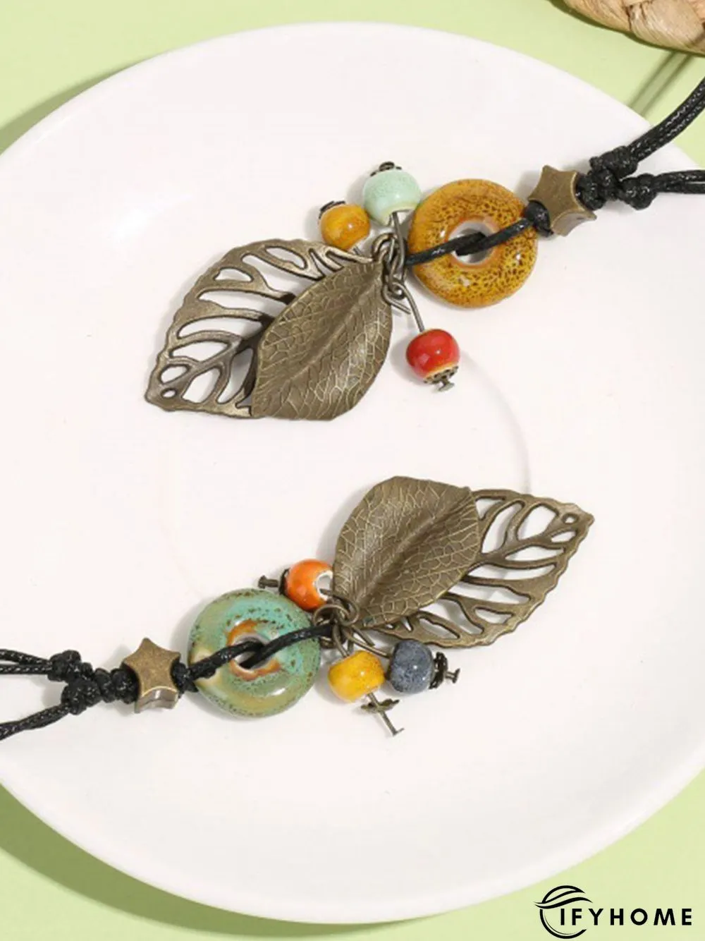 Women Geometric Vintage All Season Metal Commuting Metal Crystal Standard Pendant Necklaces Necklace | IFYHOME