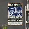 [Grande Taille]The Blues Brothers - Panneaux en &eacute;tain m&eacute;tallique(30*40cm)