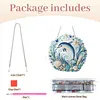 Dolphin DIY Rhinestone Diamond Painting Pendant 25x25cm Double Sided