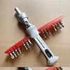 4-in-1 Universal Adjustment Ratchet Screwdriver