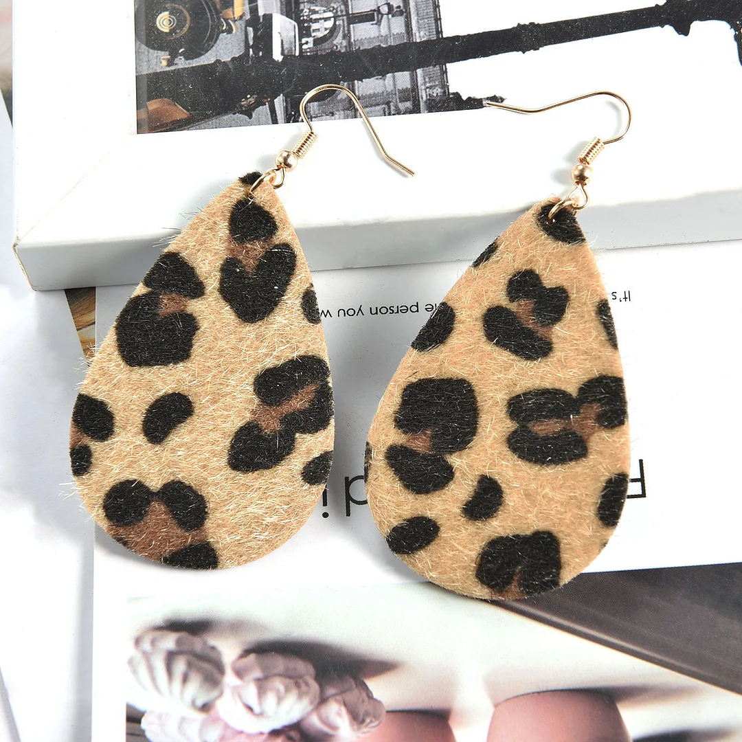 Cute Leopard Earrings