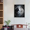 Diamond Painting-Round AB Drill Wolf(45*55CM)