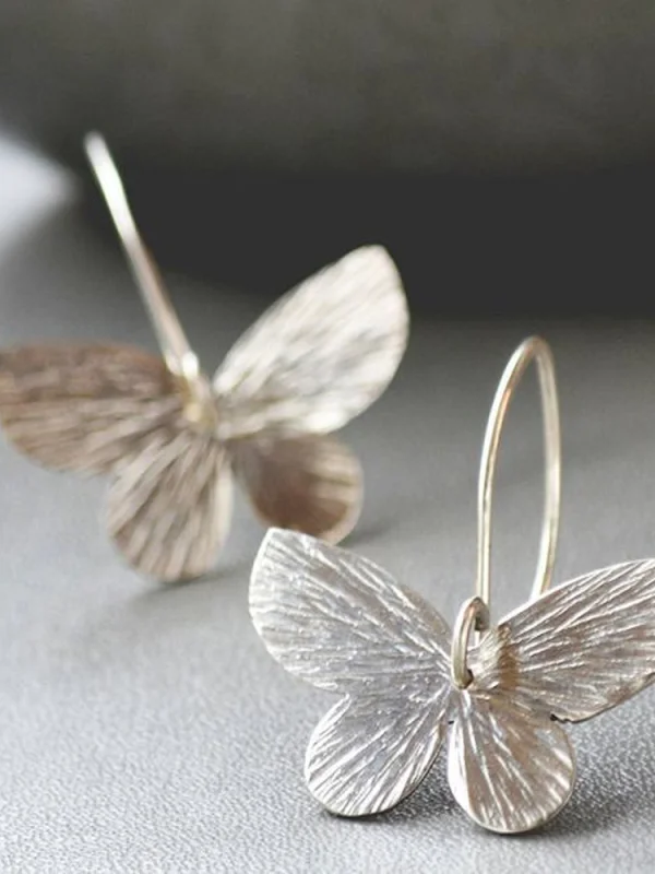 Retro Butterfly Earrings Accessories Gift
