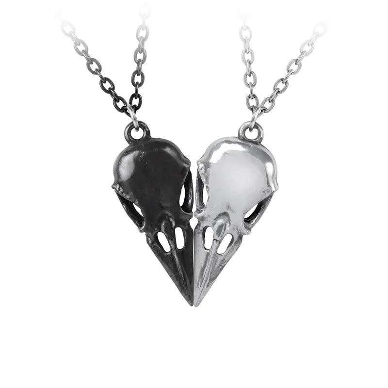 Crow Skull Necklace
