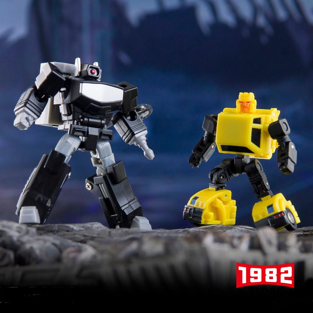 Dr.Wu DW E-39 Hubcap E-38B Shockwave Transformers Mini Action Figure Collection G1 Style Collectible Toy for Kids Adults Fans Premium Detailed Model Figurine Gift Set