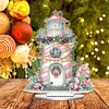 Weihnachtsleuchtturm - 5d DIY Basteln Ornament