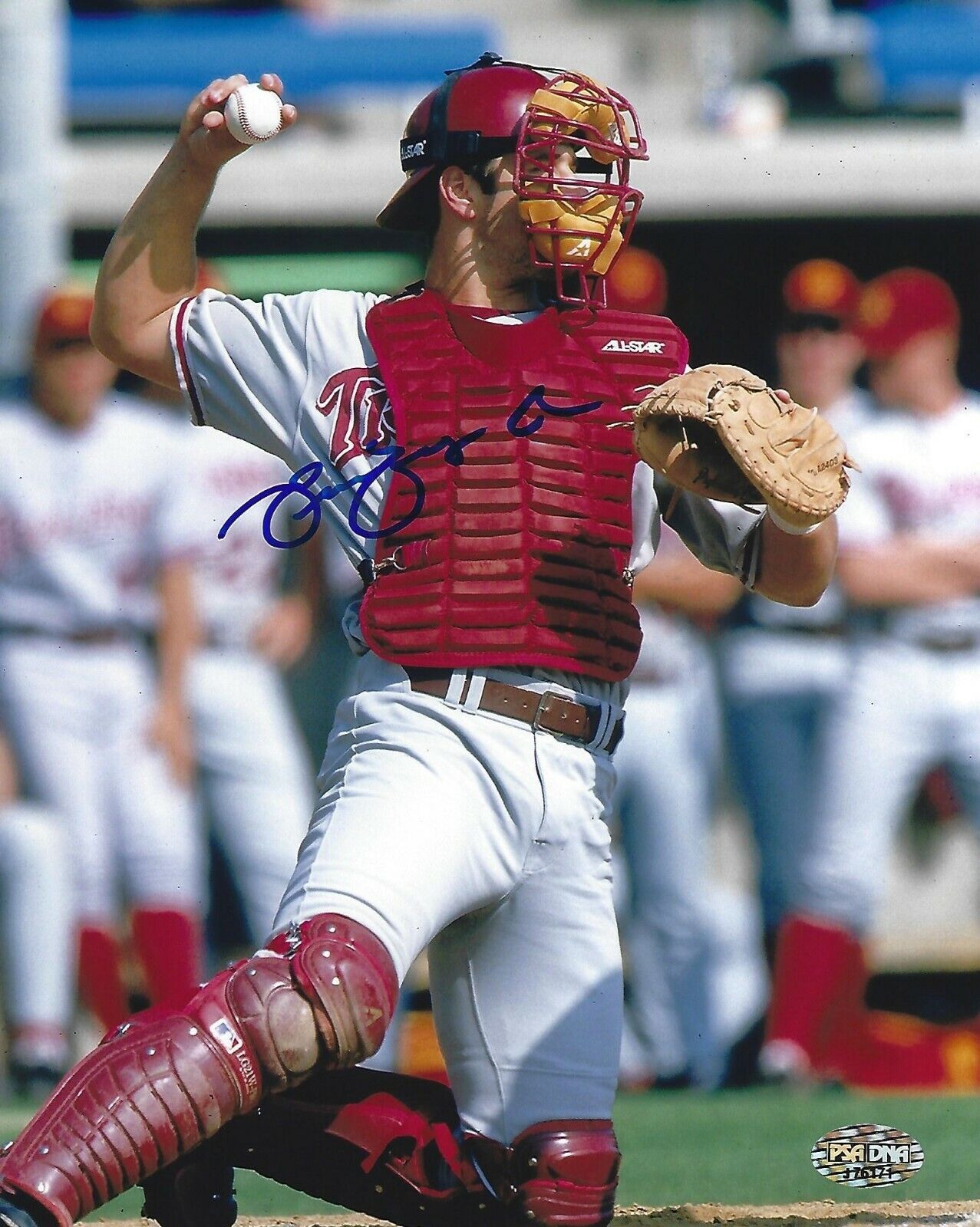 Eric Munson Signed 8x10 Photo Poster painting PSA/DNA COA USC Trojans Baseball Picture Autograph