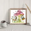 Forest Paradise - 14CT Stamped Cross Stitch 22*19cm/8.66*7.48in(Brand)
