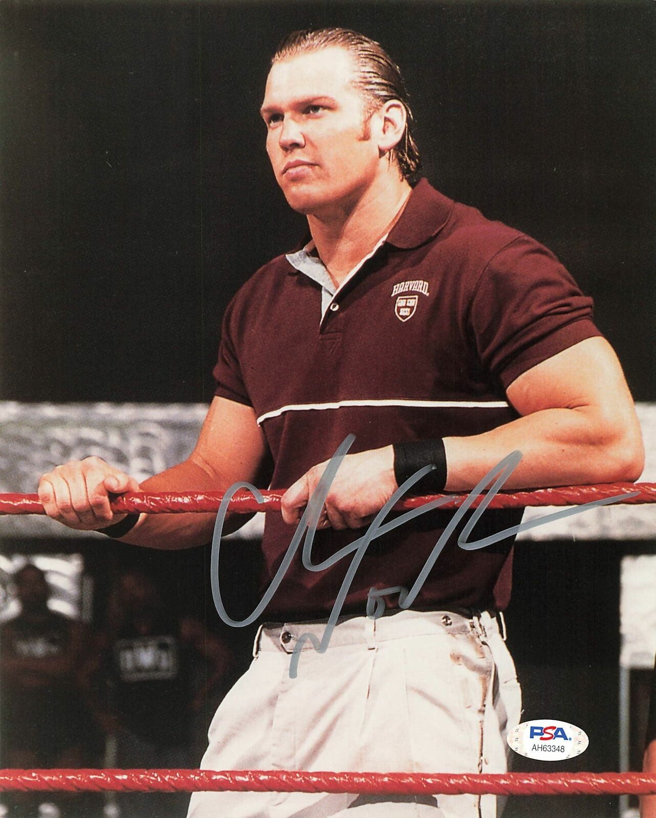 Christopher Nowinski signed 8x10 Photo Poster painting PSA/DNA COA WWE Autographed Wrestling