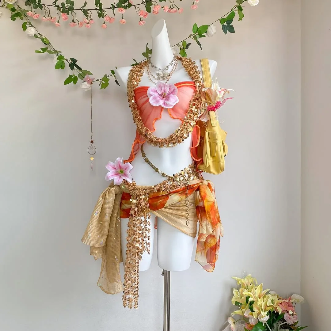 Boho Beach Bikini Set