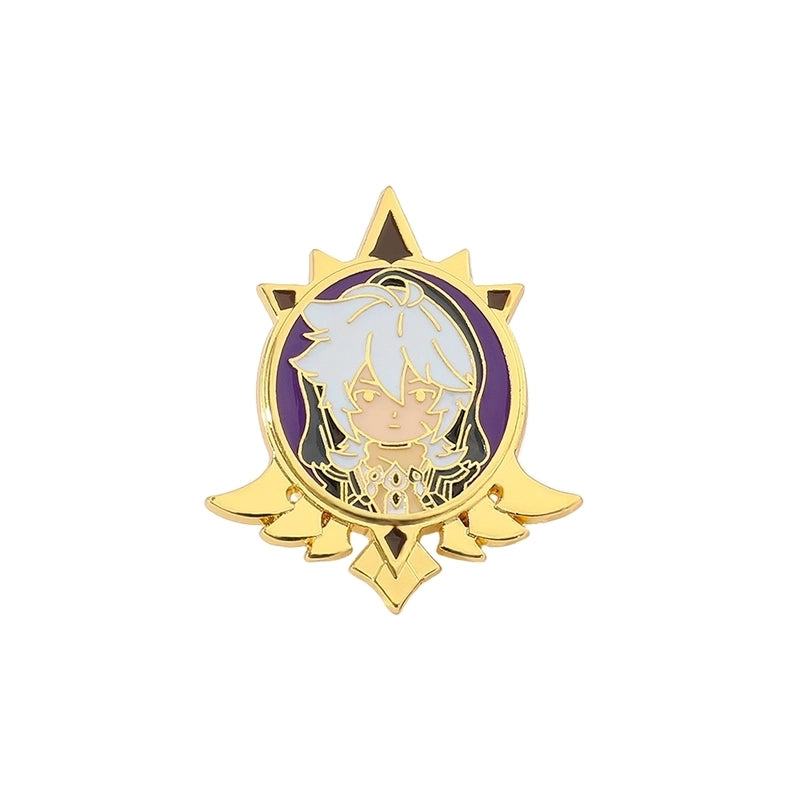 Cartoon Style Pin Cartoon Character Alloy Plating Unisex Brooches