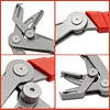 Fastener Clip Removal Pliers with Spring-Loaded Lever Auto Fastener Clip Removal Tool 17-4 Stainless Steel for Rivets Stubborn Clips Dashboard Door Panel