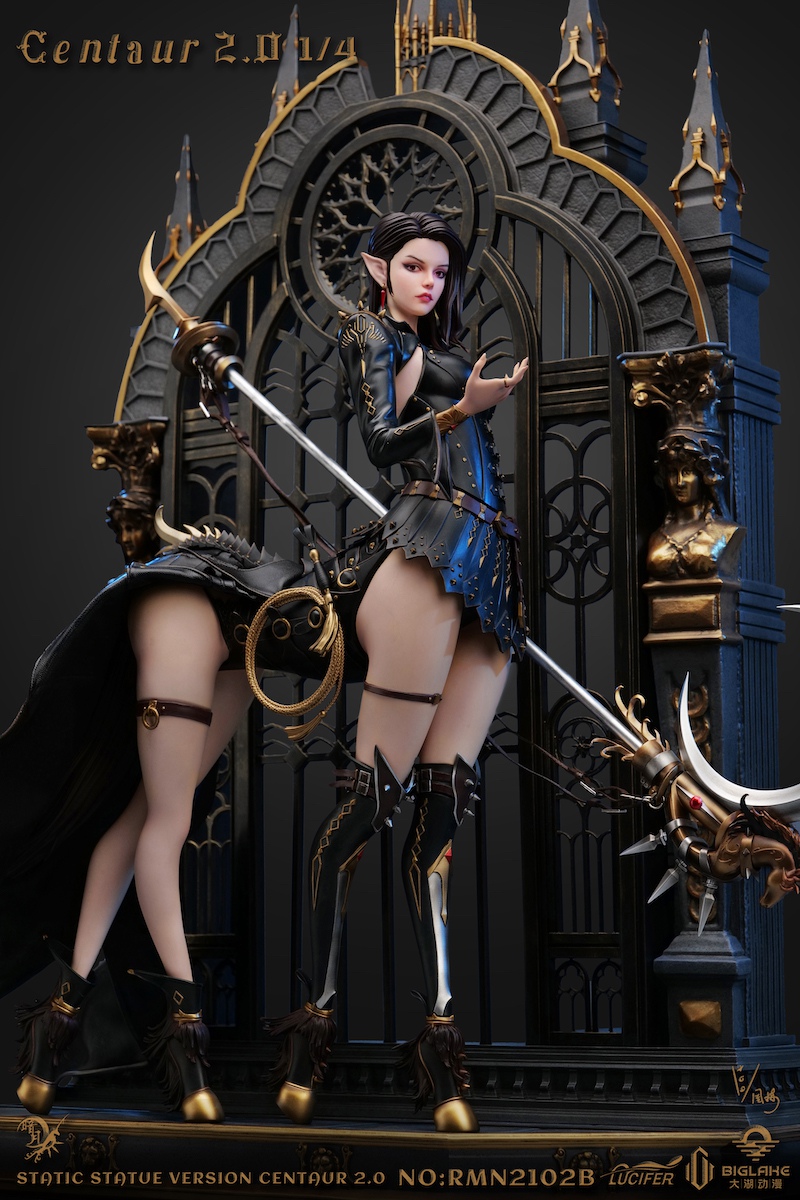 PRE-ORDER  Great Lakes Animation & LUCIFER 2.0 Dark Moon （RMN2102A & RMN2102B）1/4 Statue(GK)