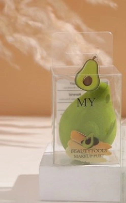 Cartoon Style Cute British Style Solid Color Hydrophilic Polyurethane Makeup Sponge 1 Piece