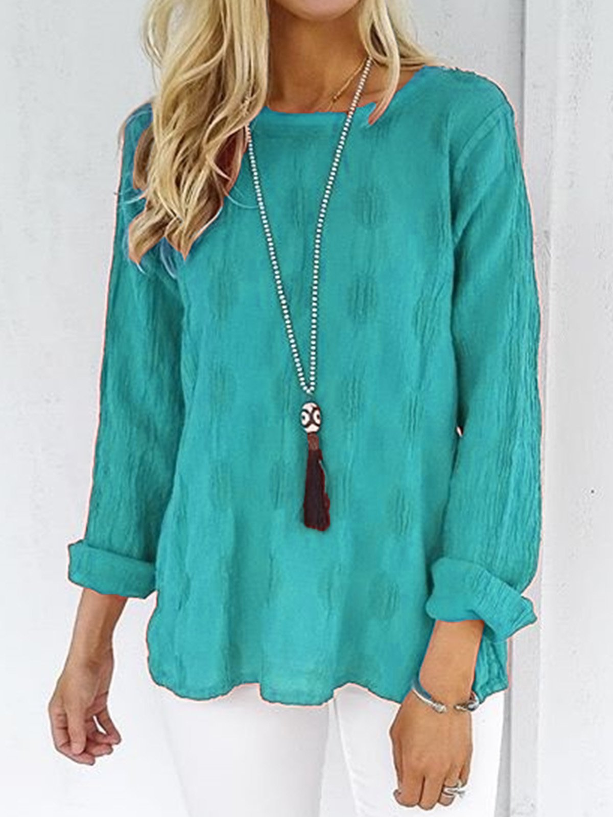 Women Casual Loose Tops Tunic Blouse Shirt