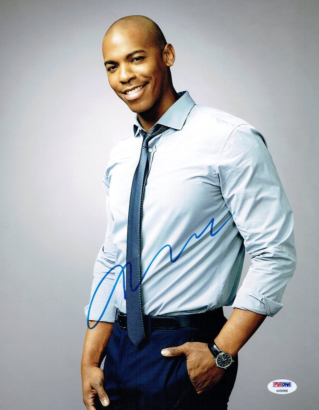 Mehcad Brooks Signed Authentic Autographed 11x14 Photo Poster painting PSA/DNA #AA95968