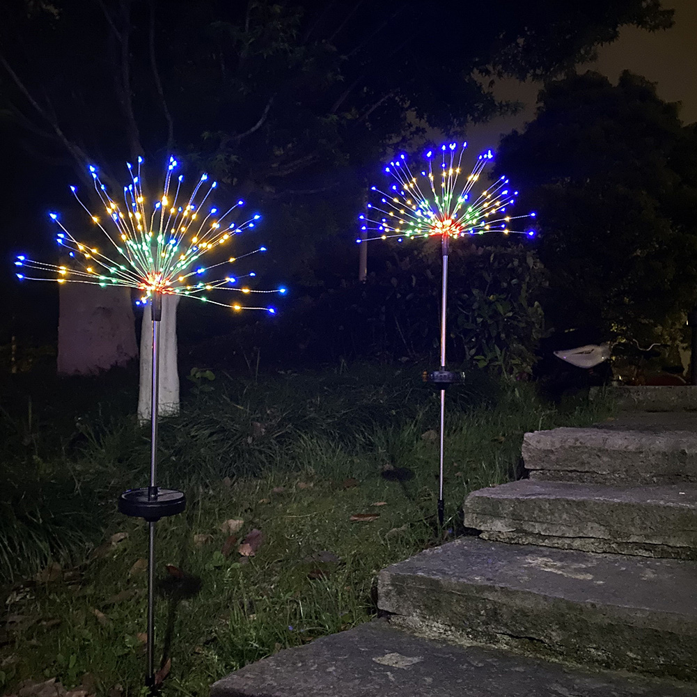 

LED Solar Firework Dandelion Waterproof-Lanscape Lawn Light, Multicolored, 501 Original