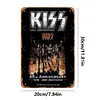 Kiss - Panneaux en &eacute;tain m&eacute;tallique(20*30cm/30*40cm) - Musique