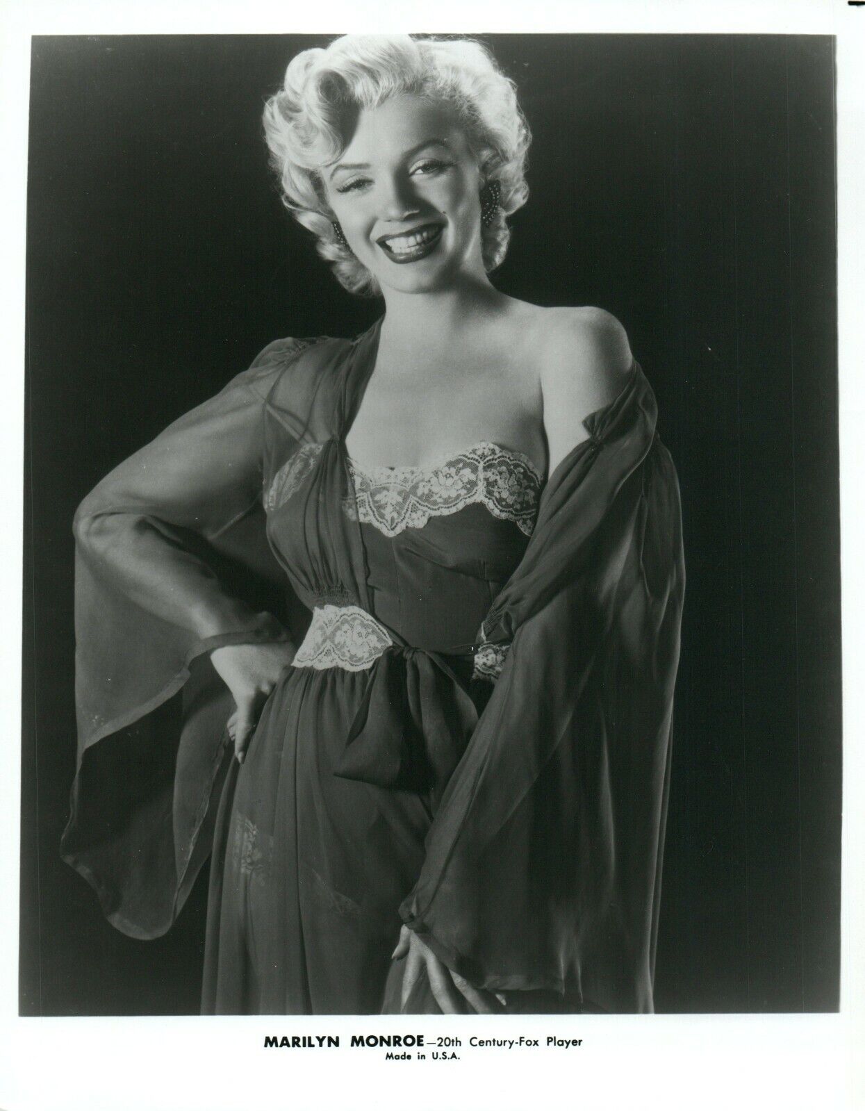 MARILYN MONROE Actress 8x10 Promo Press News Photo Poster painting