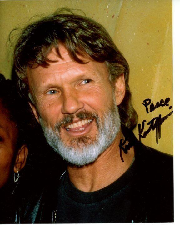 KRIS KRISTOFFERSON signed autographed Photo Poster painting