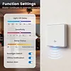 WiFi 10G Smart Light for Switch with 5M Radar Human Motion Detection Alarm Sensor Smart Push Light Button Compatible for Google Assistant & YandexAlice