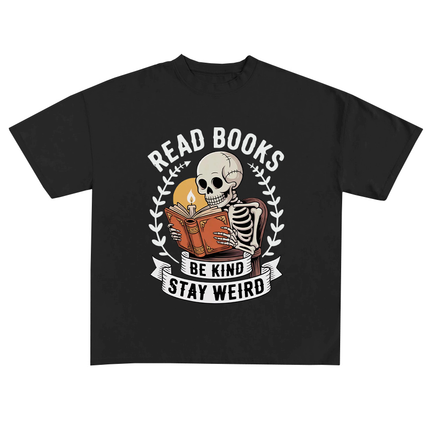 Read Books Be Kind Stay Weird T-Shirt