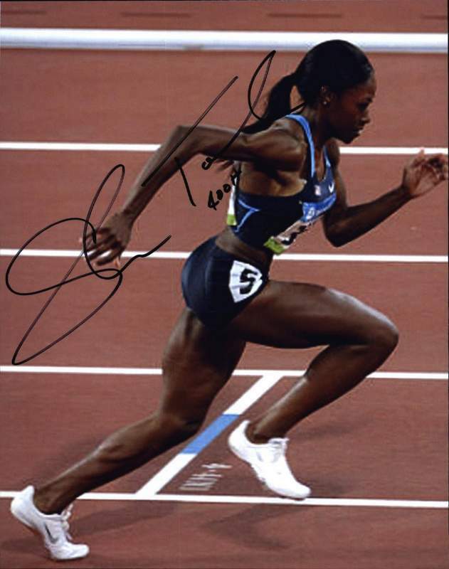 Sheena Tosta authentic signed olympics 8x10 Photo Poster painting W/Cert Autographed 07