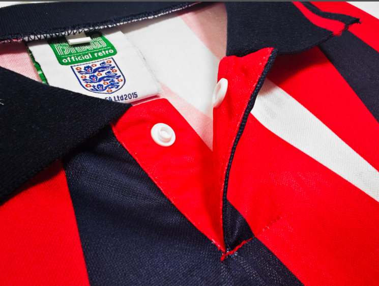 Retro England 1992 Away Football T-Shirt Thai Quality