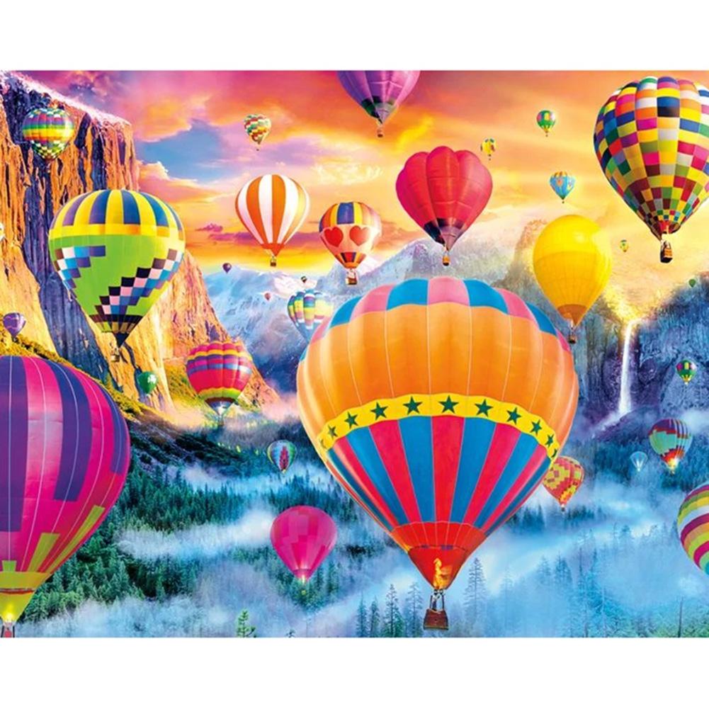 

40x50cm - Paint By Numbers Air Balloon, 501 Original