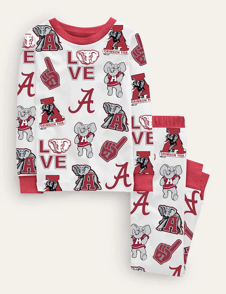 Kid's Alabama Football Pajama Set