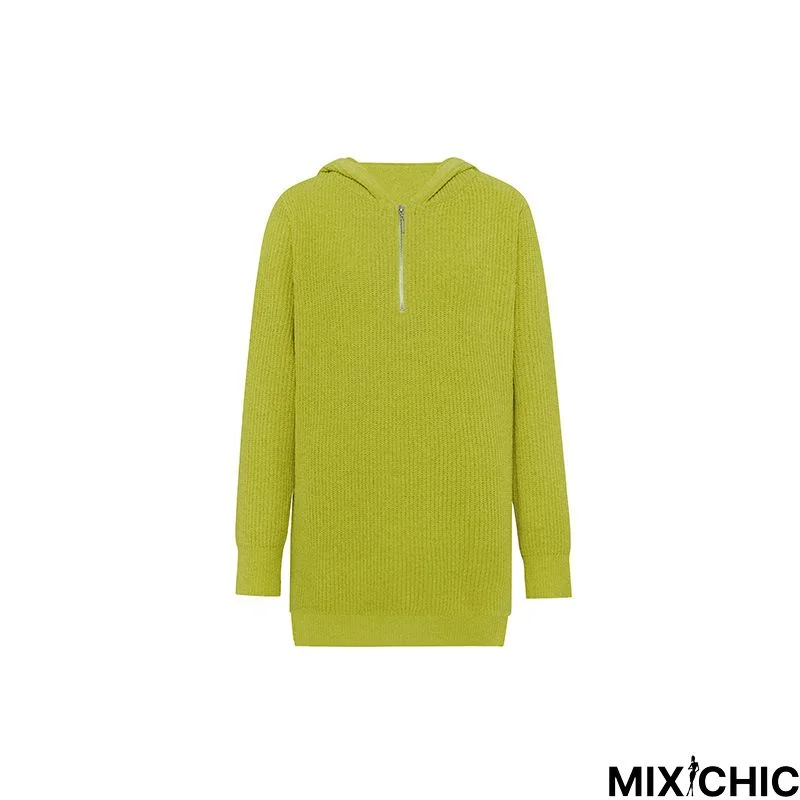 Long Sleeve Plain Sweatshirt