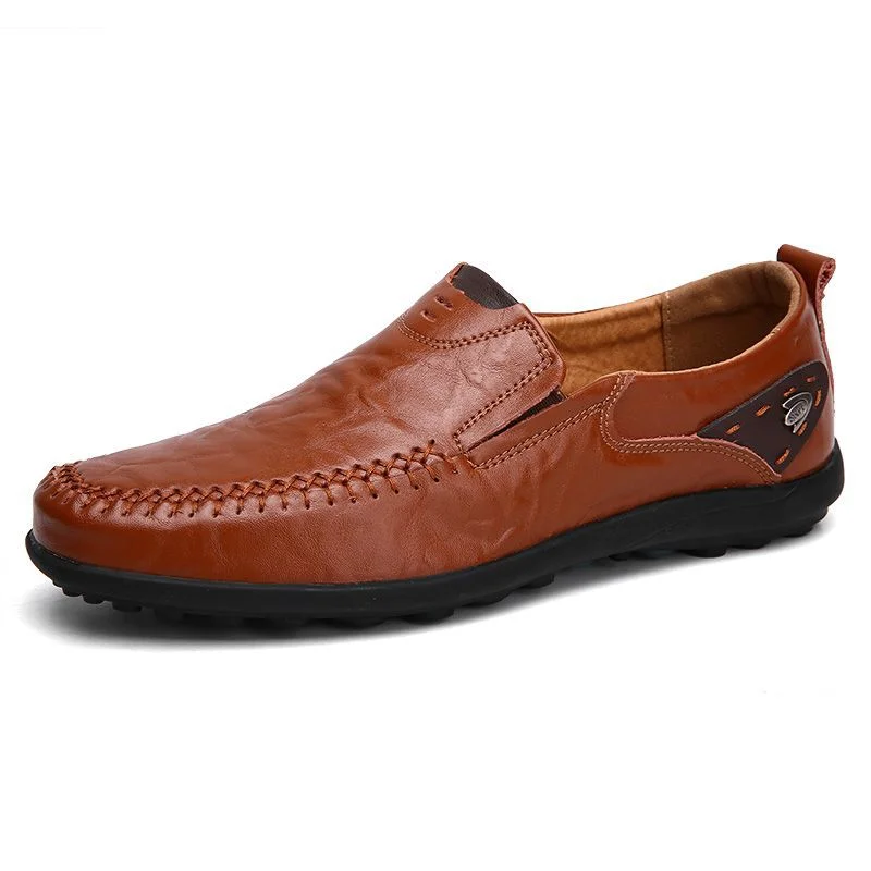 Suitmens Men's Microfiber Leather Loafers—00032